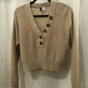H&M buttoned sweater